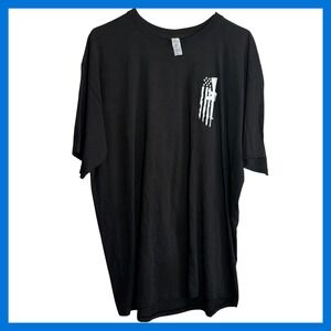 M&O Gold Come and Take It Pitbull American Flag Rifle Graphic Tee Black XL
